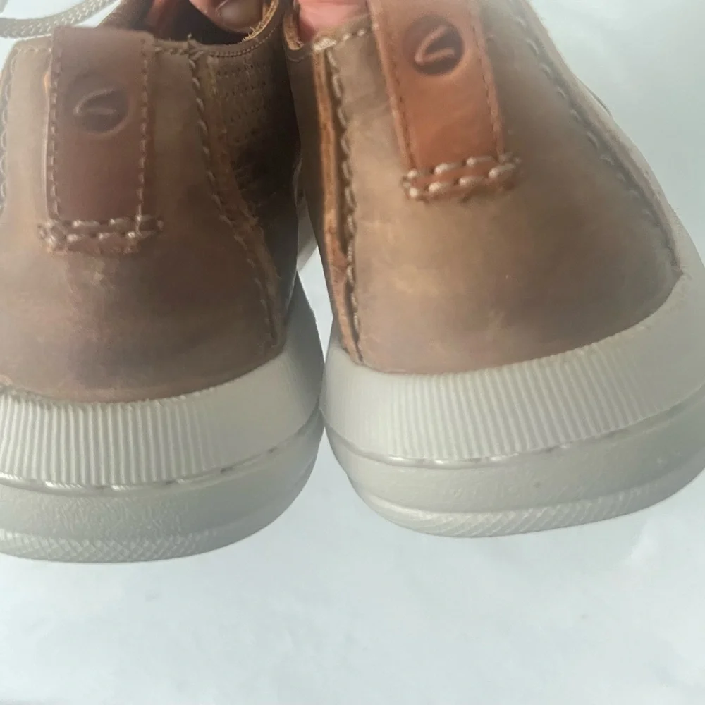 Clark’s Men’s Drift Way Seam Brown Leather‎ Shoes, Size 71/2 M, NWT